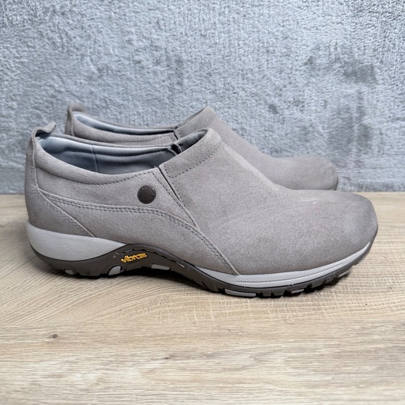 Dansko Shoes - Dansko Patti Slip On Clog Shoe 8 38 Gray Comfort Walking Casual Minimalist Style
